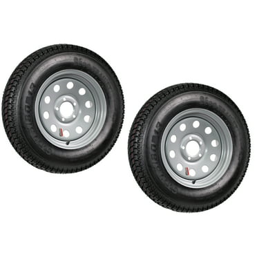 2Pcs MaxAuto ST205/75D15 Radial Trailer RV Wheel Tires 2057515 6Ply Tubeless 
